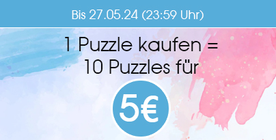 1 Puzzle kaufen = 10 weitere für nur je 5€
