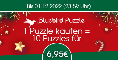 Bluebird Puzzles: 1 kaufen - 10 für je 6,95 €